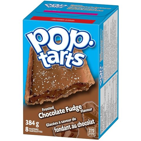 $3.8买8块 爱甜食的来Pop-Tarts 夹心吐司饼干/糖霜果塔饼 美剧常见国民零食