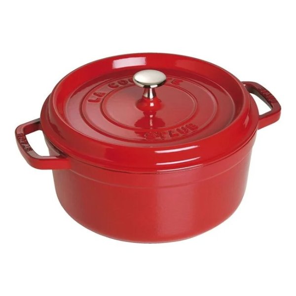 Staub La Cocotte 3.7 升铸铁圆形 