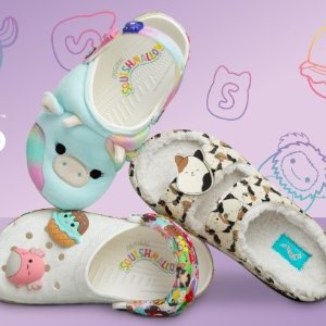 Crocs X Squishmallows联名款来喽！洞洞鞋$64.99起