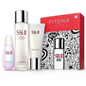 独家：SKII 全场折扣 旅行装4件套$82 海蓝之谜精萃水$192