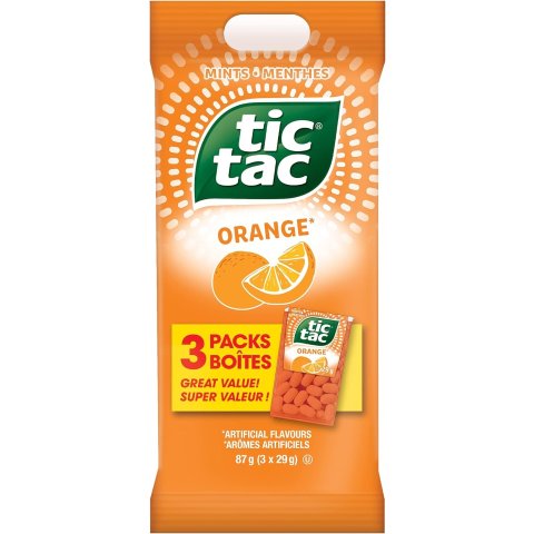 TIC TAC 橙子味薄荷糖