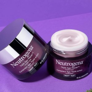 💥史低价💥：Neutrogena露得清 三重抗老抗皱淡化细纹紧致保湿晚霜