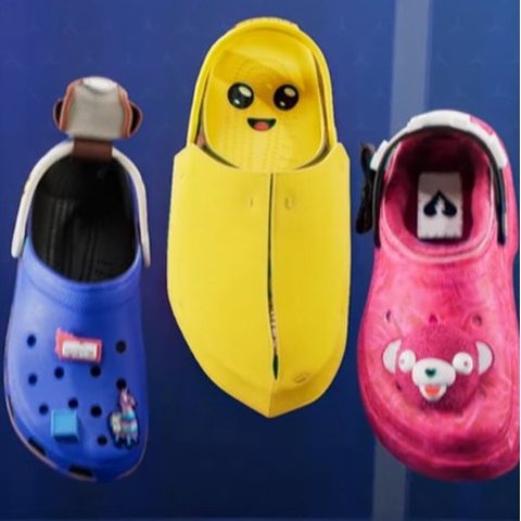 洞洞鞋$85Fortnite x Crocs 堡垒之夜系列开售！焦宝和空投箱羊驼