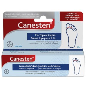 🔥PrimeDay狂欢价：Bayer Canesten 德国拜耳 脚气灰指甲抗真菌软膏30g