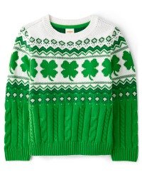 Shamrock Fairisle 毛衣