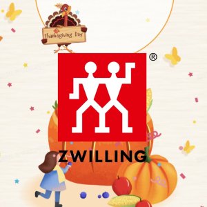 ⏰今晚截止⏰：Zwilling双立人🔥长周末折扣升级🔥折后再送价值$168餐具套装