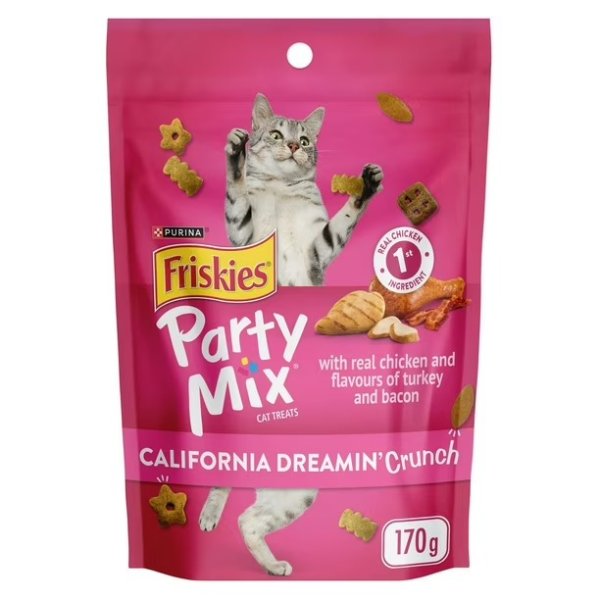 Party Mix 加州梦想脆饼，猫零食 170 克