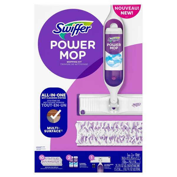 PowerMop 多表面拖把套件