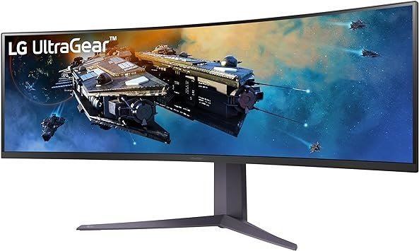 45寸 LG Ultragear™ DQHD 超宽曲面电竞显示器/VESA DisplayHDR™600 / DCI-P3 95% (Typ.) / 200Hz / IPS 1ms (GtG) / AMD FreeSync™ Premium Pro