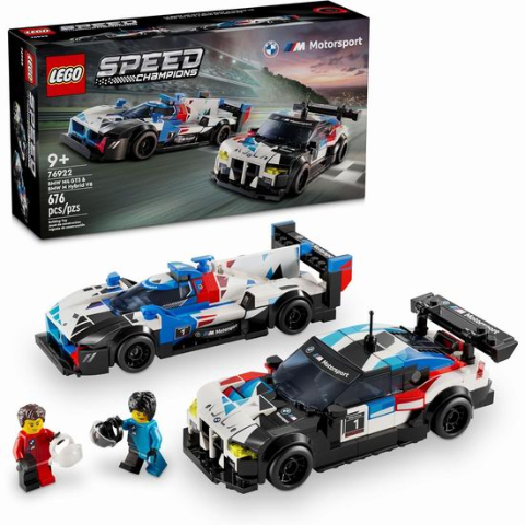 $41.88+满减$10LEGO 乐高 76922 宝马GT3+V8 赛车2件组合（676pcs）