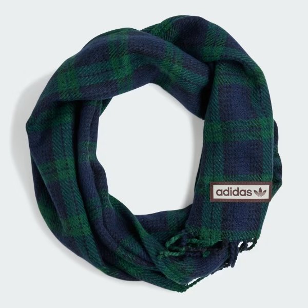 Tartan 格纹流苏围巾