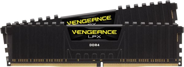 3600 MHz内存条 Vengeance LPX 32GB (2 X 16GB) DDR4 3600 (PC4-28800) C18 1.35V Desktop Memory - Black