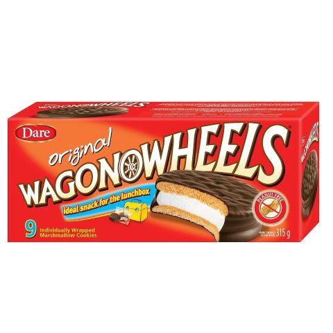 Wagon Wheels 棉花糖夹心巧克力派 9枚/盒