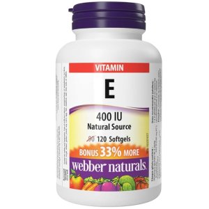 Webber Naturals 维生素E软胶囊120颗 抗氧化防初老小能手💪✨