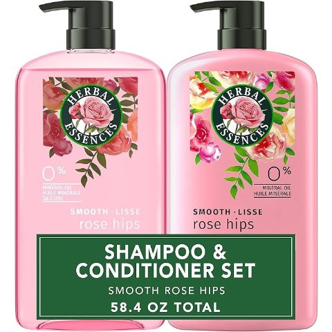 Herbal Essences Smooth Collection 洗发水和护发素