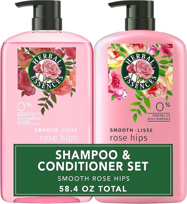 Herbal Essences Smooth Collection 洗发水和护发素