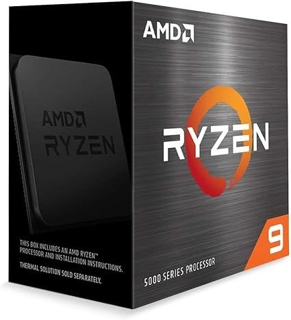 Ryzen 9 5900X 12核24线程，可超频，无附带散热器