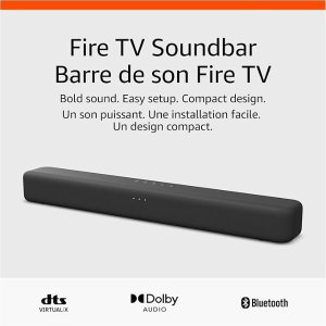 Amazon Fire TV Soundbar 小巧外形 大声场体验！🎶✨