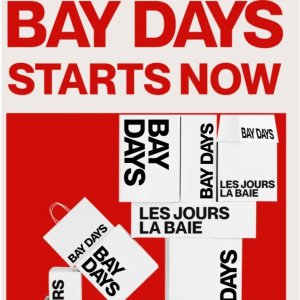 大事件Bay Days | 冬日微绒睡衣$24、Only短款面包服$39