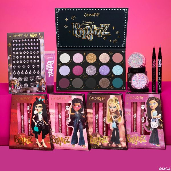 Bratz x ColourPop全套