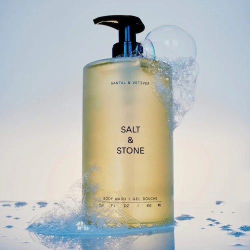 Salt & Stone檀香和香根草沐浴露450ml