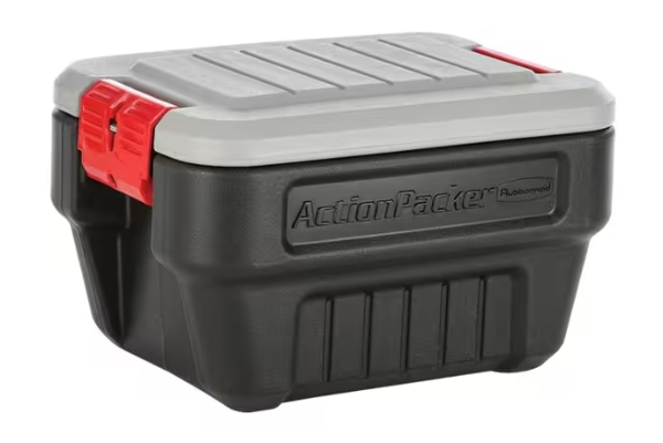 Action Packer 大号工具/储物箱- Black, 30 L