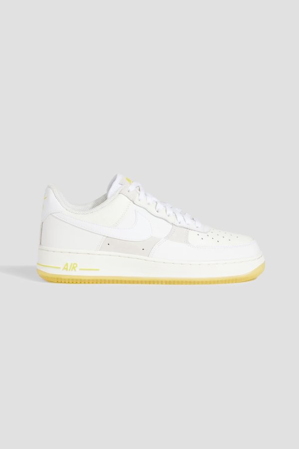 Air Force 1 麂皮真皮拼接