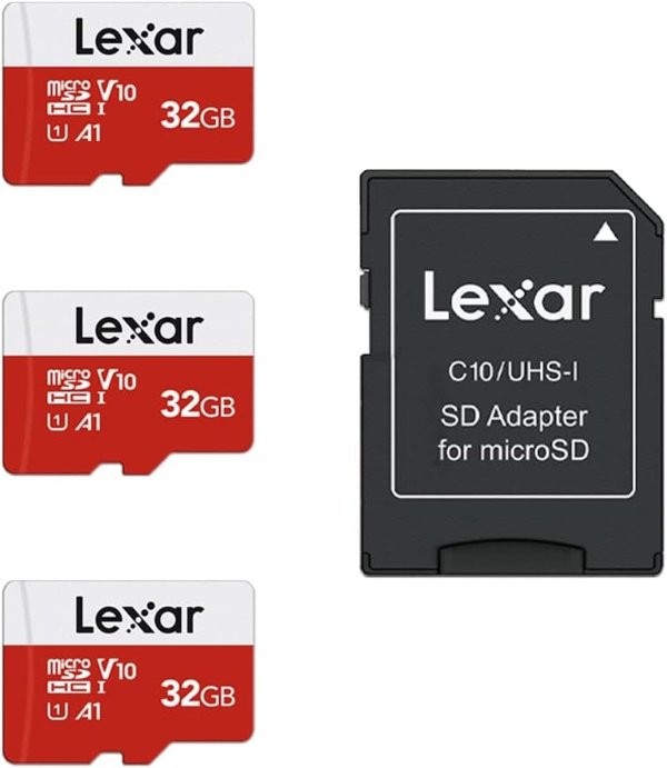 32GB Micro SD卡3件套 100MB/s