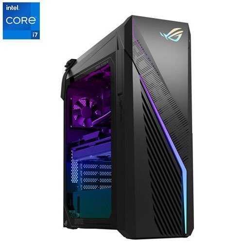 ROG G16CHR 台式机- Grey (Intel Core i7-14700F/1TB SSD/32GB RAM/RTX 4070/Win 11) - Only at Best Buy