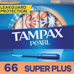 便宜啦! Tampax 卫生棉条 (66片装)，超强吸收性，无味款