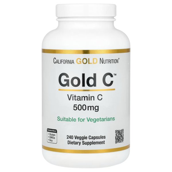 维生素 C 500 毫克 240 粒素食胶囊