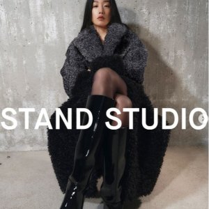 Stand Studio清仓价！皮质羽绒服$90 泰迪熊大衣$159(原$795)