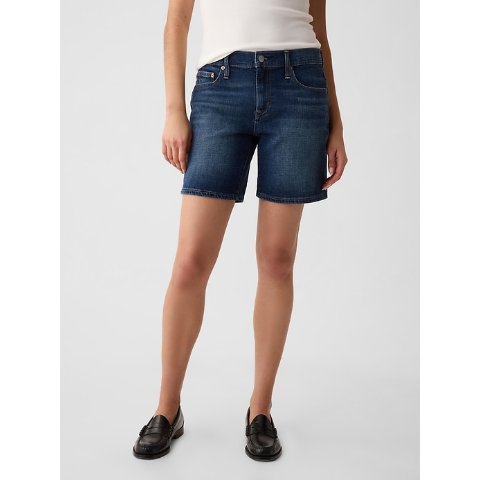 5" 中腰牛仔短裤