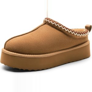 🔥PrimeDay狂欢价：DREAM PAIRS 厚底一脚蹬 (UGG平替)