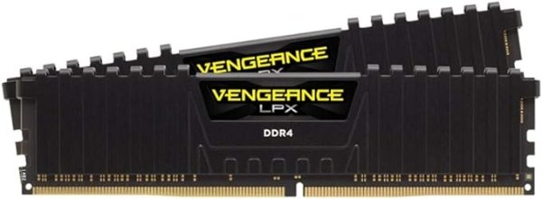 2133MHz内存条 Vengeance LPX 16GB (2 X 8GB) DDR4 3600 MHz (PC4-28800) C18 1.35V Desktop Memory - Black (CMK16GX4M2D3600C18)