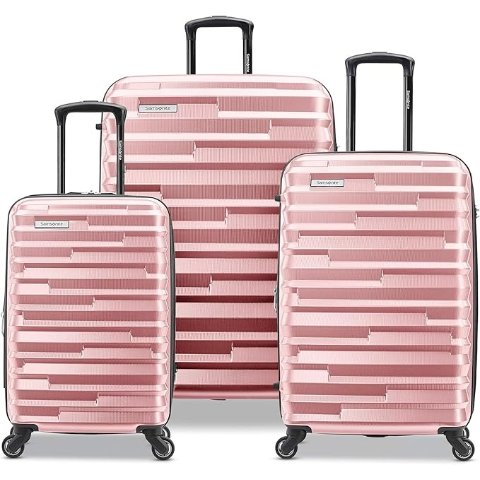 Samsonite Ziplite 4.0 行李箱 三件套 玫瑰金色