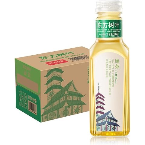 东方树叶 绿茶 500ml*15瓶