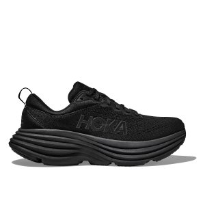 Hoka One One经典纯黑 耐脏低调Bondi 8