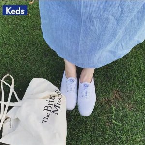 多少❗️Keds 女式Champion一脚蹬运动鞋仅$19.96