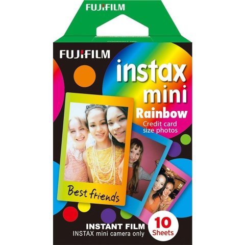 Fujifilm Instax Mini 拍立得 彩虹相纸 10张 终于降价！