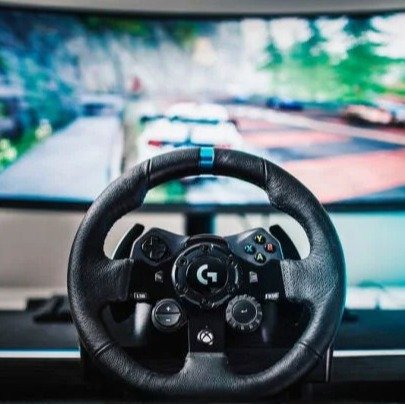 Logitech G923 力反馈赛车方向盘🚗开启真实竞速体验