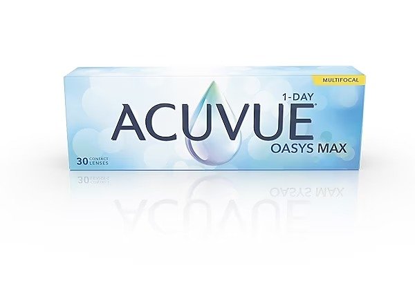 ACUVUE® OASYS MAX 强生透明日抛隐形眼镜 30片