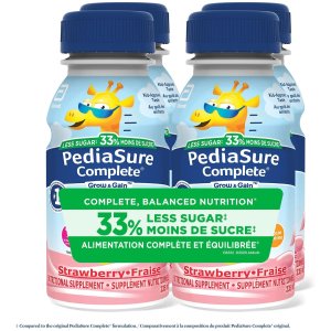 减糖33%PediaSure 小安素 草莓味