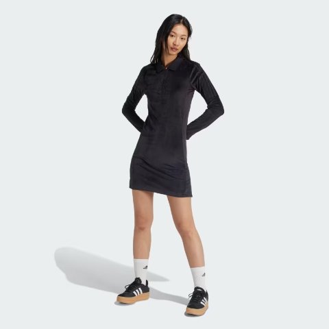 関税送料込♪Adidas Originals/R3CD Dress 人気ワンピース新作【ADIDAS】Originals R3CD Dress☆レースシワ