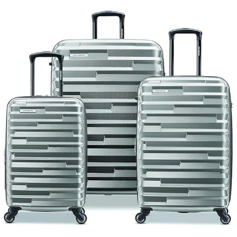 Samsonite Ziplite 4.0 行李箱三件套 高端银