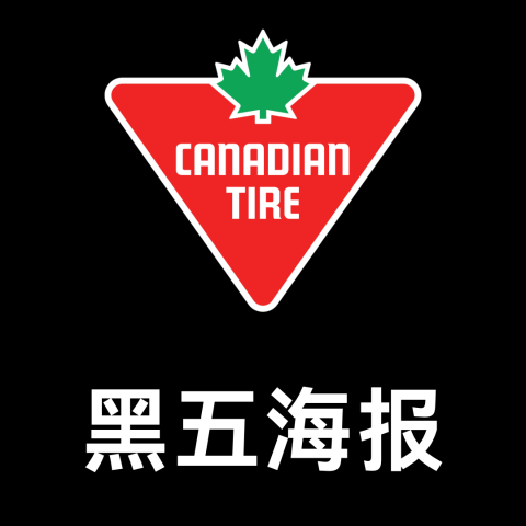 Canadian Tire 黑五海报