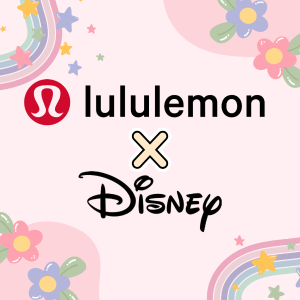 lululemon x Disney lulu迪士尼联名 满logo的米奇头打底裤有点抽象了