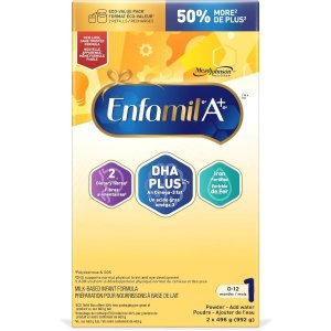 Enfamil A+ 婴儿配方奶粉，超值装 992克