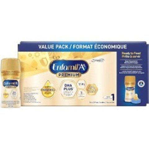 Enfamil A+ Premium 即食液体奶 237毫升x18瓶 有货啦！