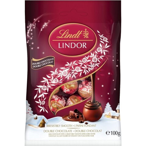 Lindt LINDOR 迷你双重巧克力球 100g